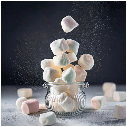 Marshmallow flavour Powder